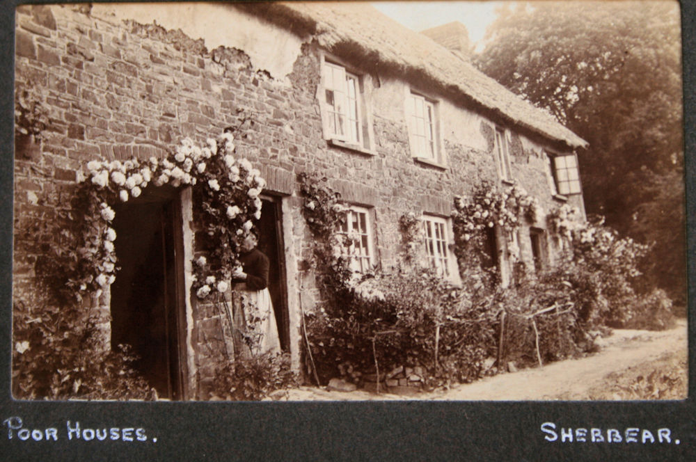 Poor houses, Shebbear 1910